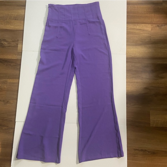 High waisted purple pants from Shein size 30 - Picture 2 of 7
